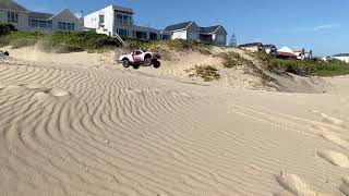 Traxxas UDR on the beach!