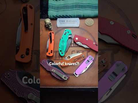 Who likes colorful edc choices? Not usually in to colors on my tools but hard to tell with my collec