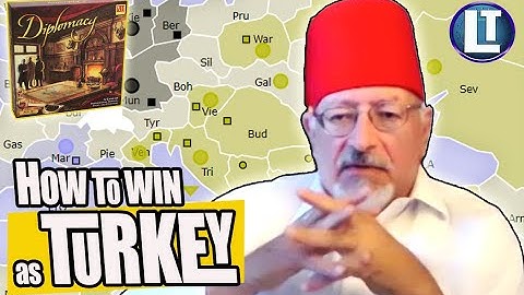 Diplomacy TURKEY Strategy with EDI BIRSAN / How To Win With Turkey DIPLOMACY Board Game