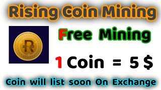 Rising Coin Free Mining | Mining application | Earn free crypto | #crypto #bitcoin #bnb screenshot 5