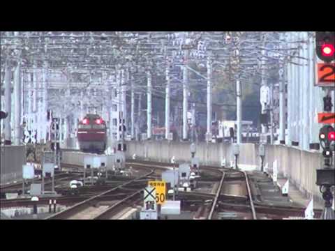 入れ替え用DE10型　回送運転＠大分駅