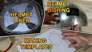 Three helmet tutorials: making templates / dishing / simple liner by Garage Knight 6,191 views 3 years ago 5 minutes, 45 seconds