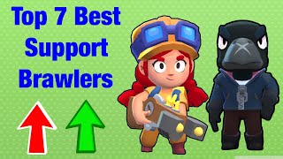 The Top 7 BEST SUPPORT BRAWLERS For Gem Grab - Best Tips & Tricks + Brawler Ranking - Brawl Stars