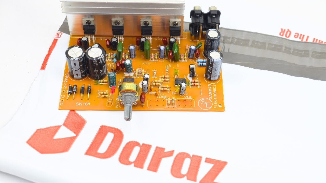 Finally got my first order of Subwoofer Amplifier kit YouTube