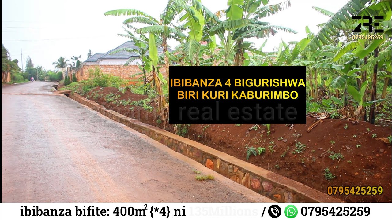 KURI #KABURIMBO URAHAGURA IBIBANZA 4 BIRIKUMWE, BYOSE BIRENGEJE 400M² nikaribu📱#0795425259