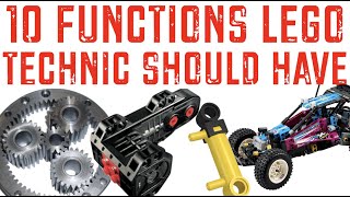 10 Functions LEGO Technic Needs to Introduce