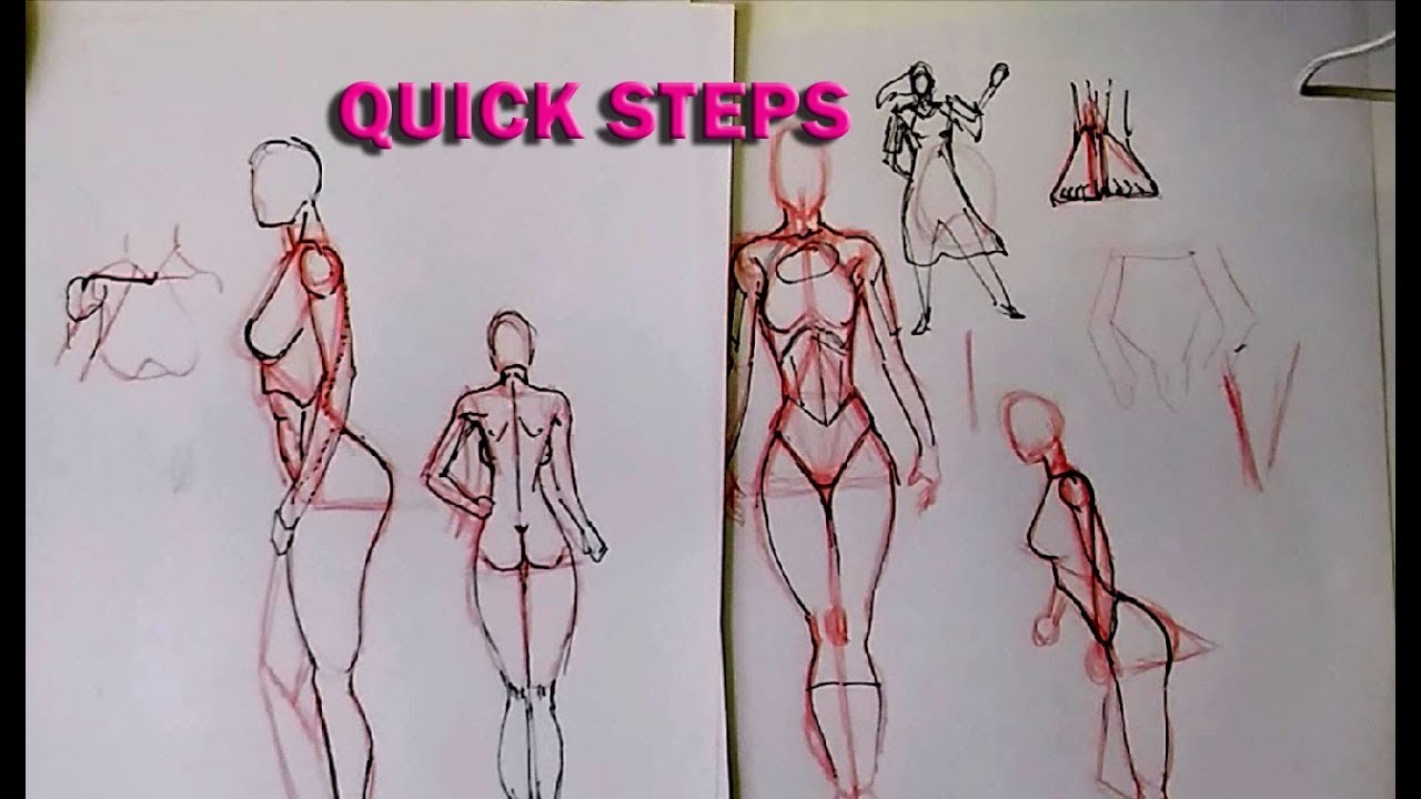 How to Draw a Female Body : 7 Steps - Instructables