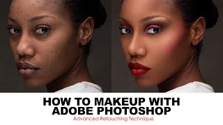 HOW TO MAKEUP WITH ADOBE PHOTOSHOP screenshot 5