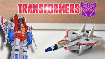 Starscream Transformers Mini - Revealed the Shield How to transform #transformers #howto #decepticon