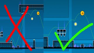 i revamped bad coins in geometry dash official levels