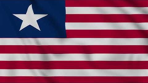 Liberia Flag Animation Full Screen | Liberia Flag Animation - 4K Green Screen Flag #LiberiaFlag