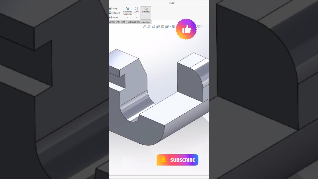 Example Autocad Fun Solidwork. #autocad #cad #viralvideo #tutorial #trending #funny #shorts ...