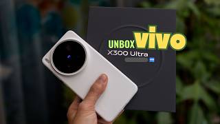 unbox vivo X300 Ultra: hộp đơn giản, máy đẹp, cục sạc đi kèm 100W, có ốp và USB-C 2 đầu
