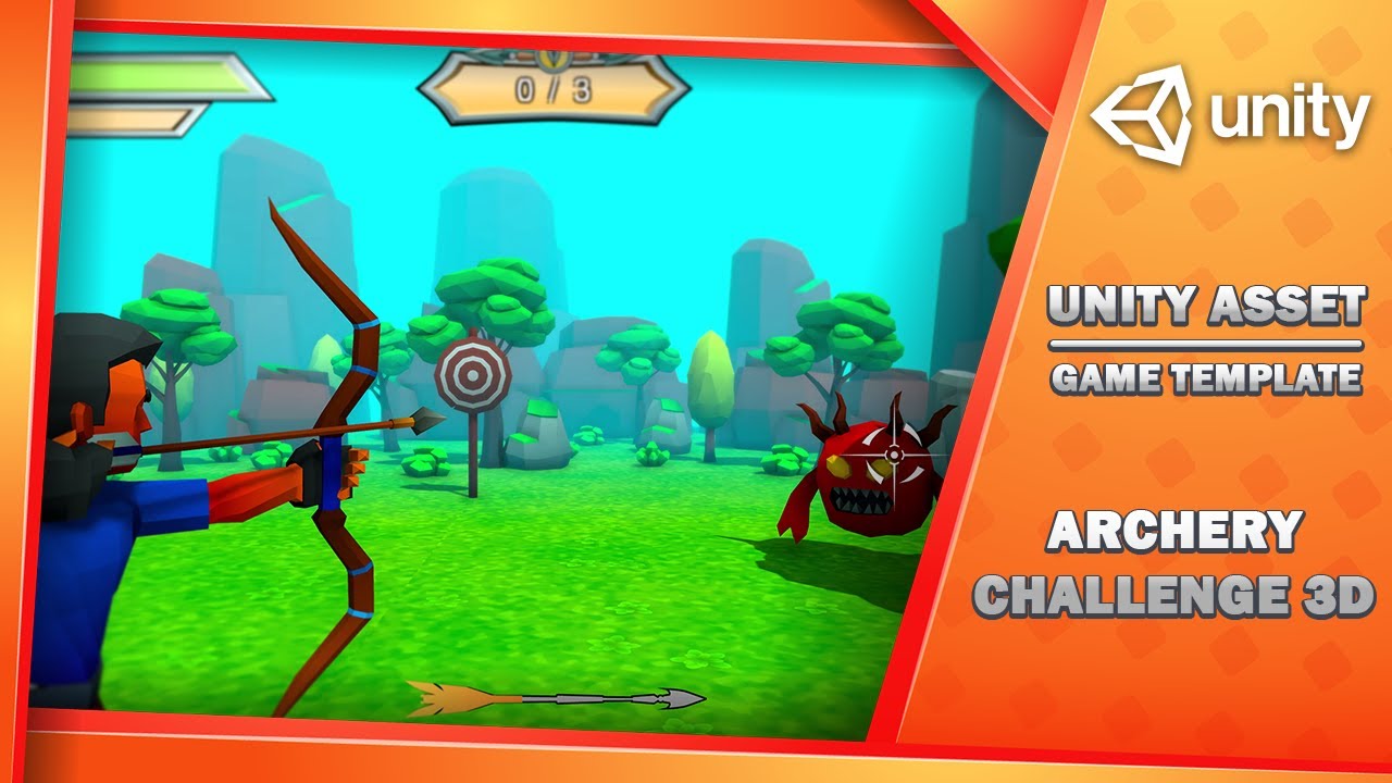 Archery Challenge 3D - Game Template, video preview 10