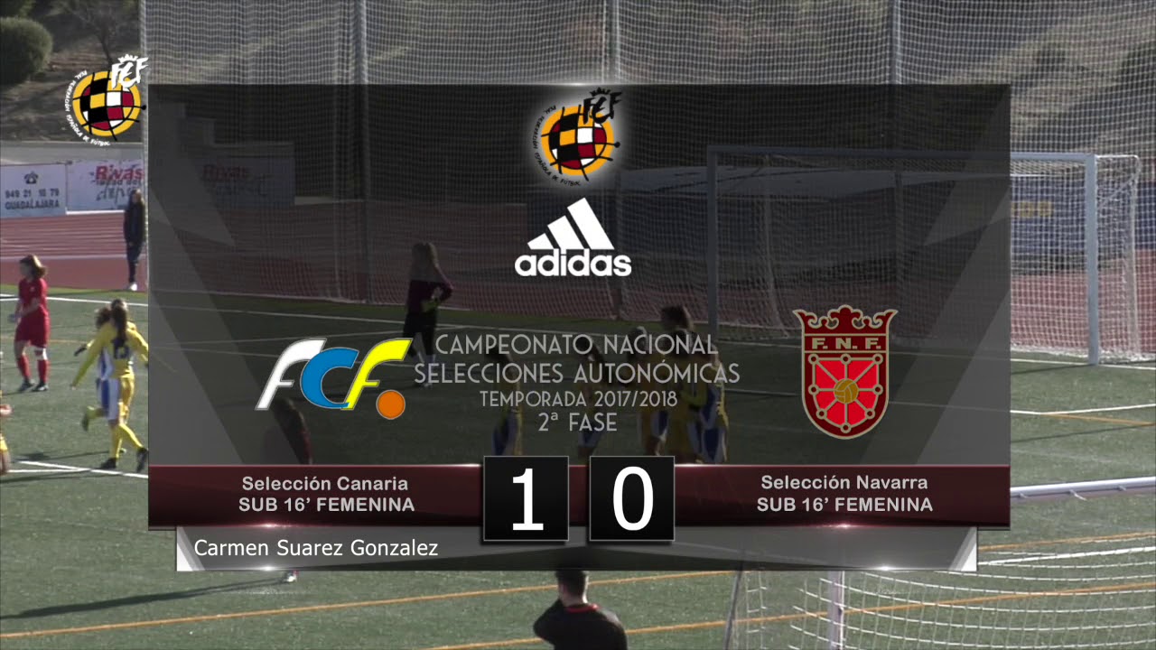 (Sub-16 Femenino) | Selección Canaria 2 - Selección Navarra 0 (2ª Fase Nacional Autonómico) real federacion española de futbol sala