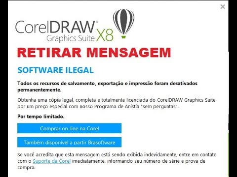 Corel draw x8 software ilegal