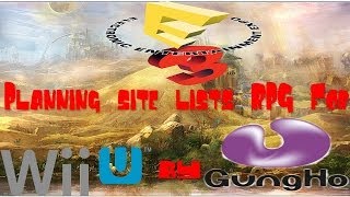 [Nintendo News]: E3 Planning Site Lists RPG for Wii U in Development by Gunho Online