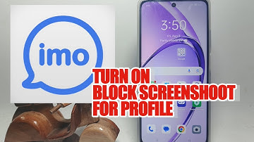 How To Turn On Block Screenshot For Profile On Imo App