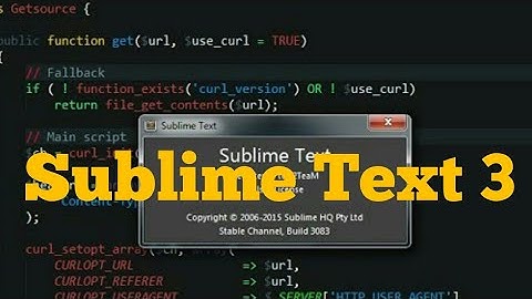 Sublime Text 3 Build 3143 License Key