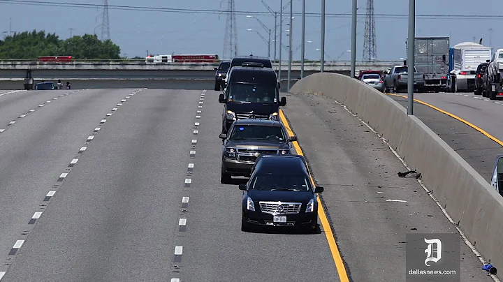 Funeral procession for Sr. Cpl. Lorne Ahrens