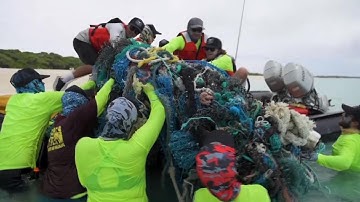 Researchers try to ID source of ghost fishing nets