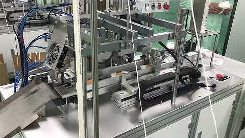 high speed n95 mask headband welding machine ear loop welding machine with auto feeder