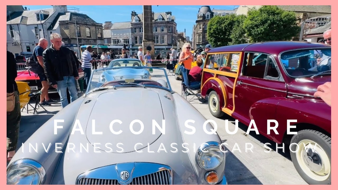 INVERNESS Classic Car SHOW 2025 Part 1 | FALCON SQUARE