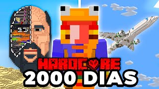 Sobreviví 2000 Días en Minecraft Hardcore