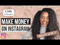 How much money I make on instagram with 3k followers - get PAID brand deals - small influencer tips