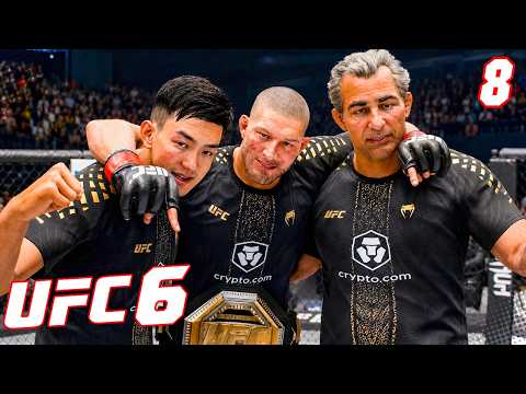 UFC 6 CARTER'S STORY WALKTHROUGH #8 - UFC CHAMPIONSHIP DEFENSE AND REMATCH WITH CHIMAEV!
