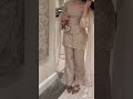 🌙 EID GLAM GOALS 👗✨ Stunning Festive Party Look 💖 #shorts #eiddress #partywear #festivewear #eidlook