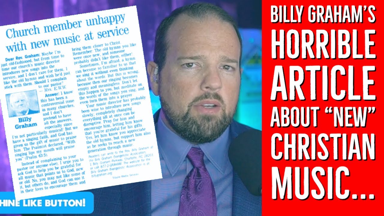 Billy Graham's Horrible Article About 
