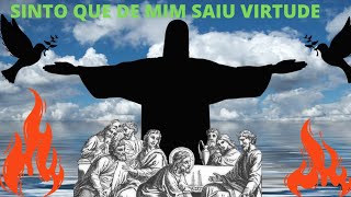 SINTO QUE DE MIM SAIU VIRTUDE - YouTube