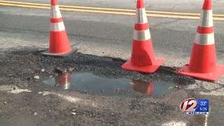 RIDOT fixing Smithfield pothole that damaged several vehicles