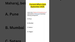 September Current Affairs 2025 💯 Current Affairs 2025 | Current Affairs #youtubeshorts #shorts #upsc