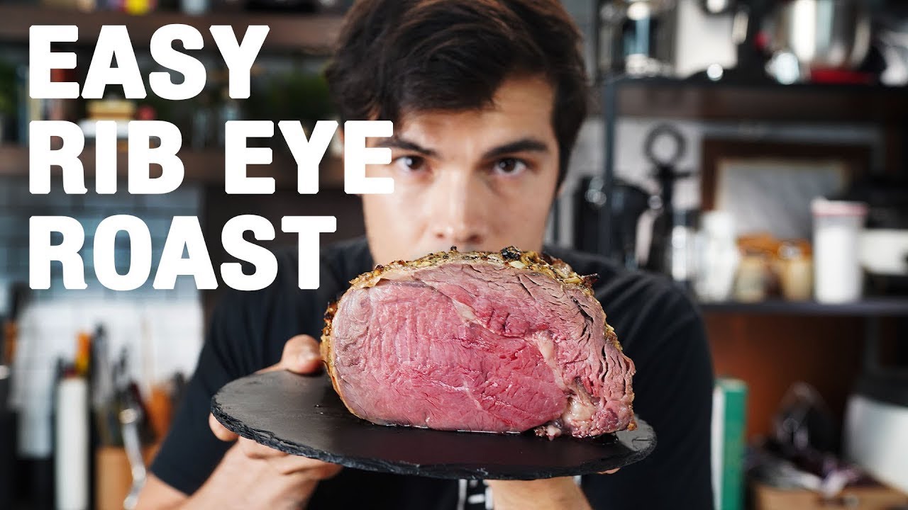 Easy Homemade Rib Eye Roast with Bolzico Beef - YouTube