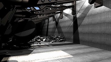 Lightwave 11 ROCKET FIRING BLOWING UP BUILDING