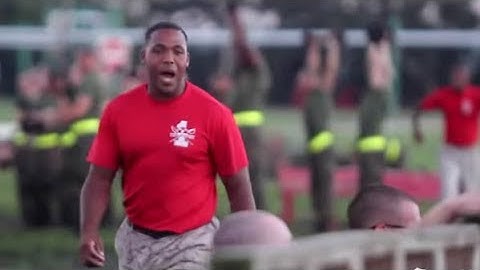 Senior drill instructor on why he loves his job