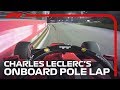 Charles Leclerc's Onboard Pole Lap | 2019 Singapore Grand Prix | Pirelli
