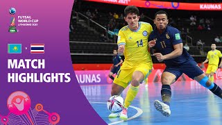 Kazakhstan v Thailand | FIFA Futsal World Cup 2021 | Match Highlights