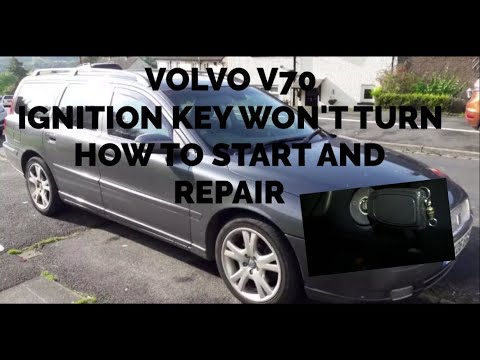 volvo-v70-key-wont-turn-in-the-ignition,-how-to-start-and-repair-c70-s70