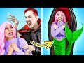 Surviving in SCARY Vampire Hospital For 24 Hours! 😰 *Mermaid vs Vampire* La La Life