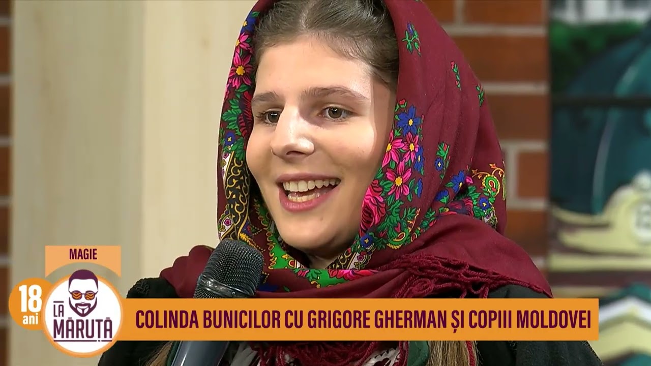 Colinda bunicilor cu Grigore Gherman și copiii moldovei