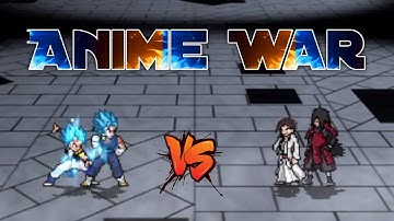 Vegito SSB V3 OP & Gogeta SSB VS Aizen Sosuke OP (all form) & Legendary Madara V2 in JumpForce Mugen