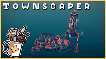 Flying Tower Dock | Townscaper - Let