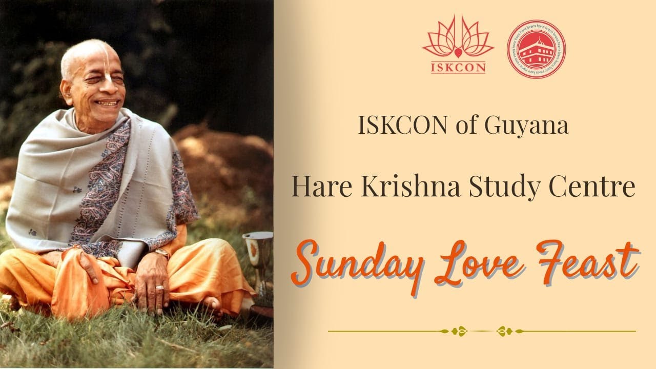 Srila Prabhupada Sunday Love Feast