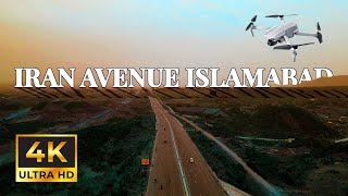 Iran Avenue Islamabad 4K - Scenic Relaxation Film With Epic Cinematic Music - 4K Video Ultra HD