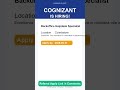 Cognizant | Backoffice Helpdesk Specialist | Off Campus 2026 | Apply Now | Coimbatore