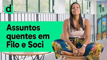 O que mais cai no Enem de sociologia e filosofia?