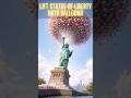 Balloons vs Statue of Liberty 🎈😳